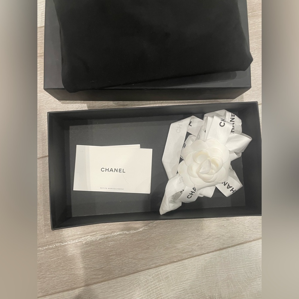 Black caviar CHANEL wallet. Brand new - Picture 5 of 6